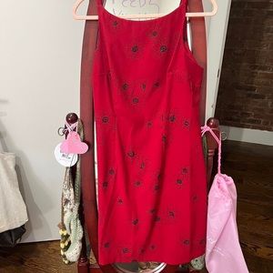 My Michelle Red Pencil Dress